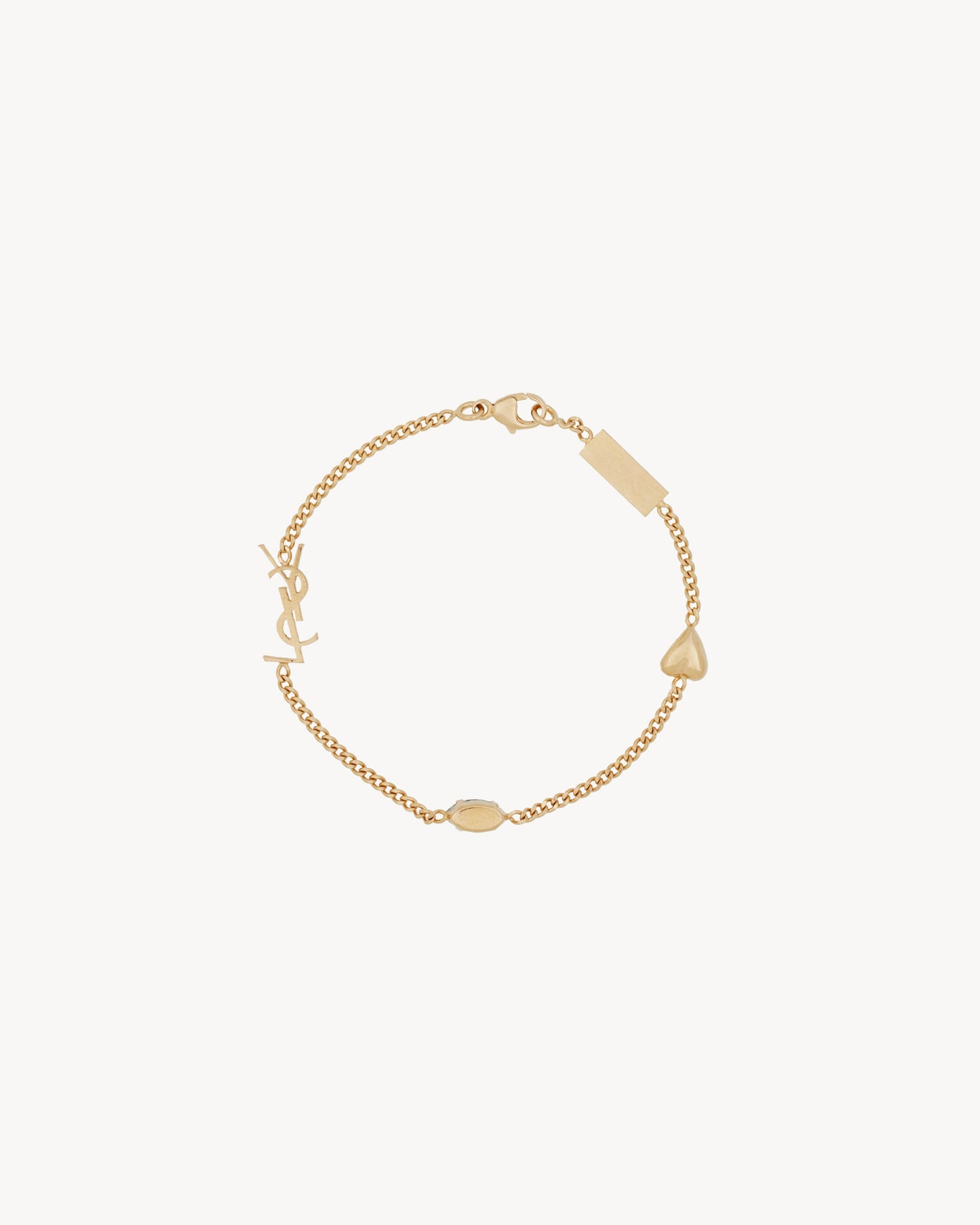 Céline Heart Charm Bracelet