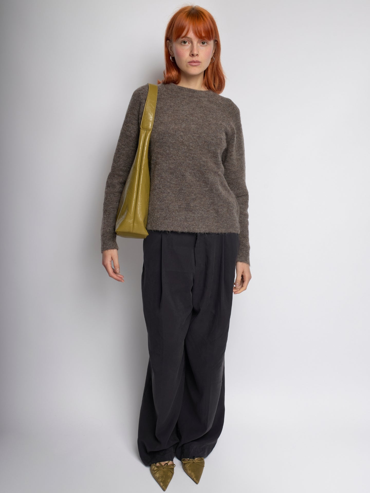 Colette Distressed Leather Tote