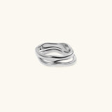 Edith Gold Stacker Ring