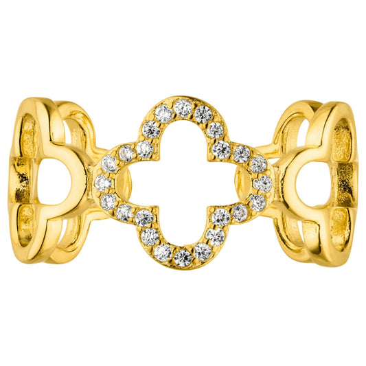 Shiny Clover Ring
