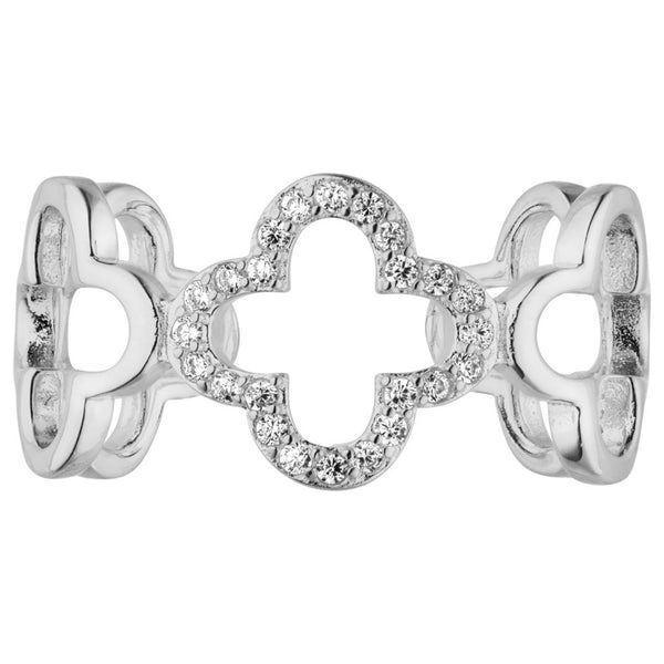 Shiny Clover Ring